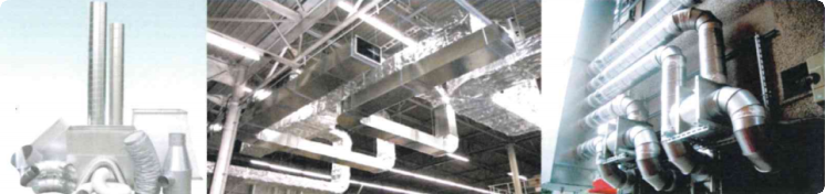 ダクト空調設備、厨房排気設備、排煙ダクト工事・施工